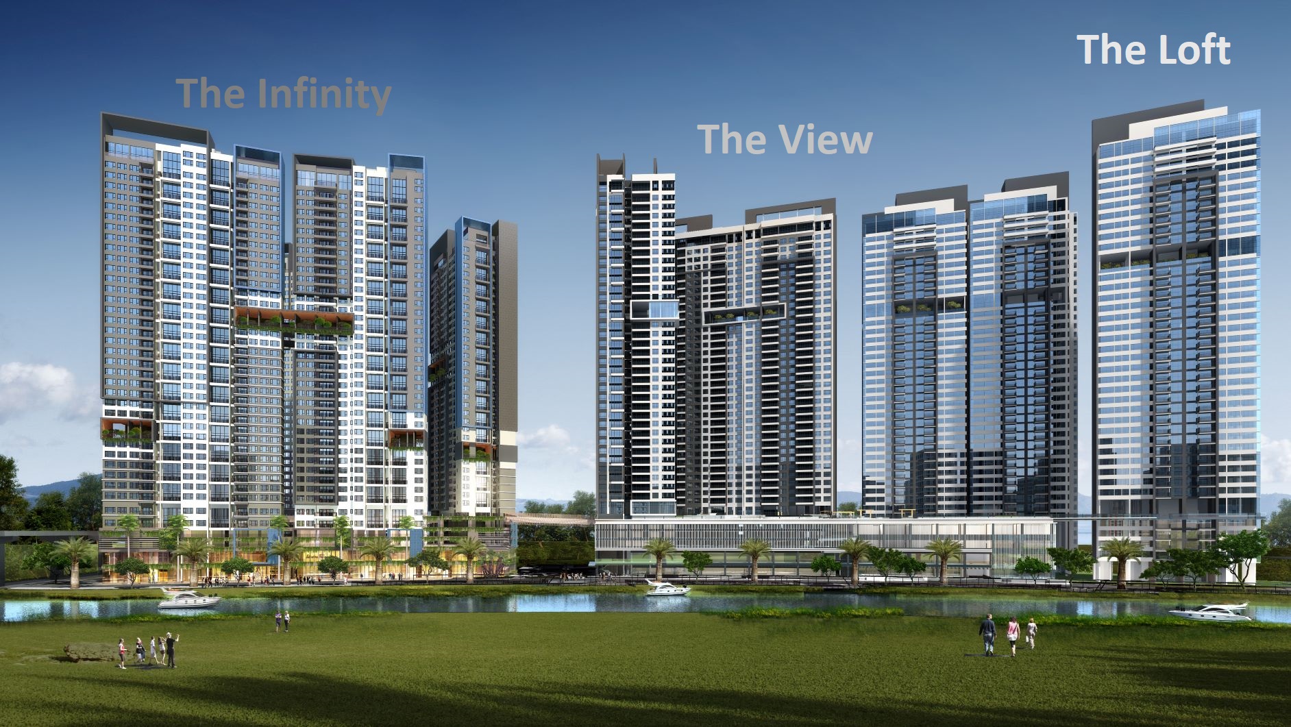 4 giai đoạn Riviera Point: The Infinity, The View, The Loft