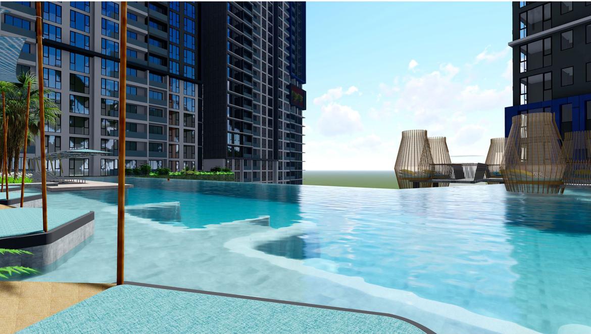 Hồ bơi tràn Riviera Point