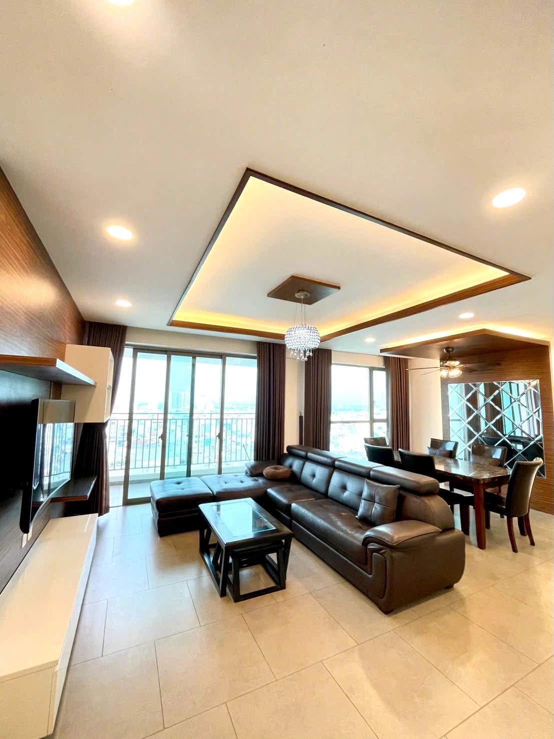 Cho Thuê Căn Hộ 3PN The View – View thành phố – 120m² – 33 Triệu/Tháng