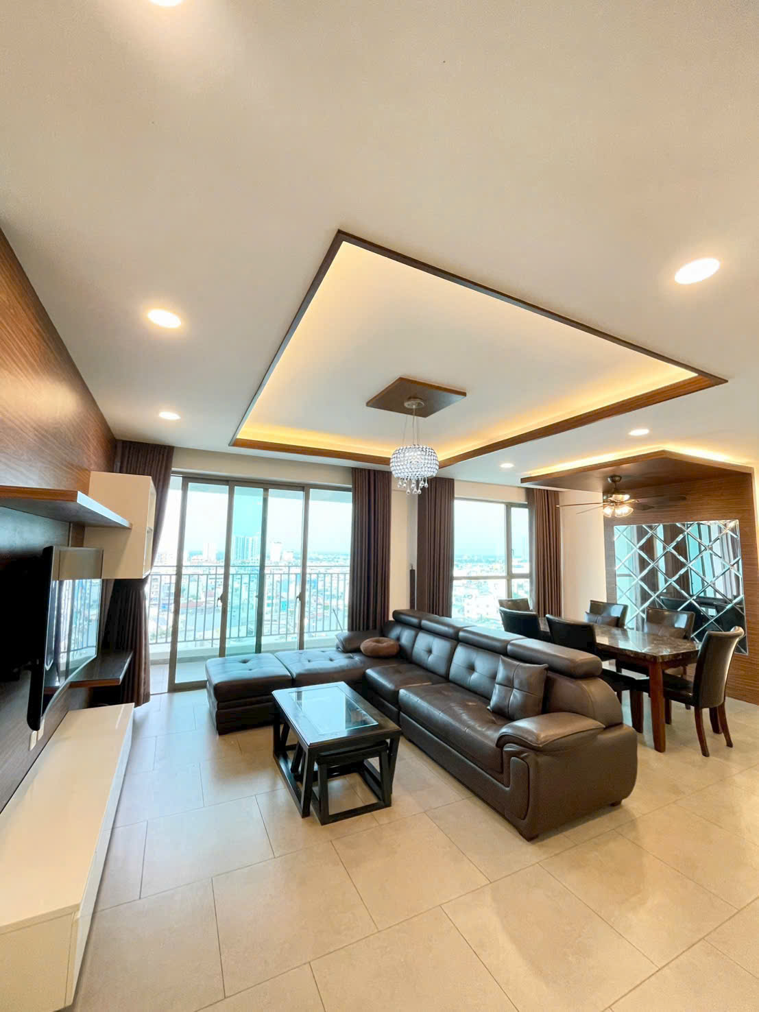 Cho Thuê Căn Hộ 3PN The View – View thành phố – 120m² – 33 Triệu/Tháng